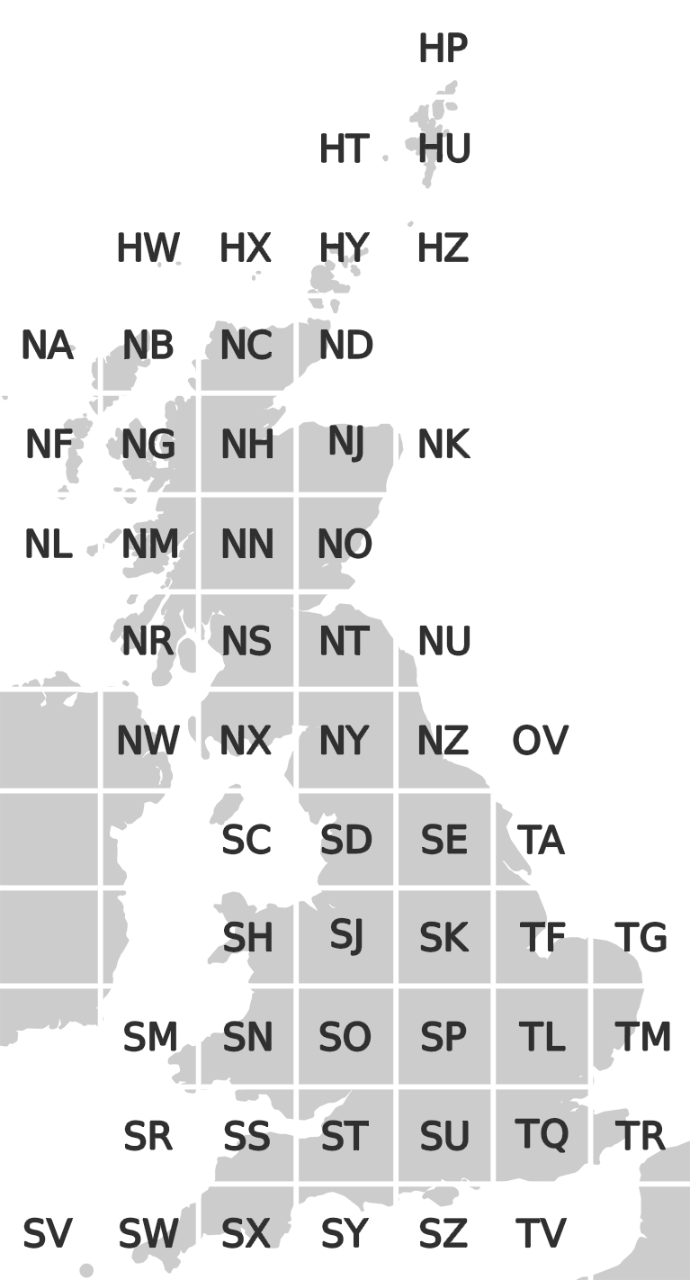 Map of the UK