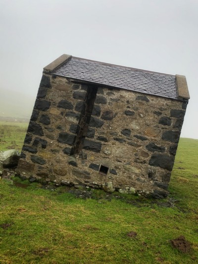 Abergwyngregyn disused iron mine trial.