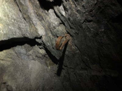Abergwyngregyn disused iron mine trial.