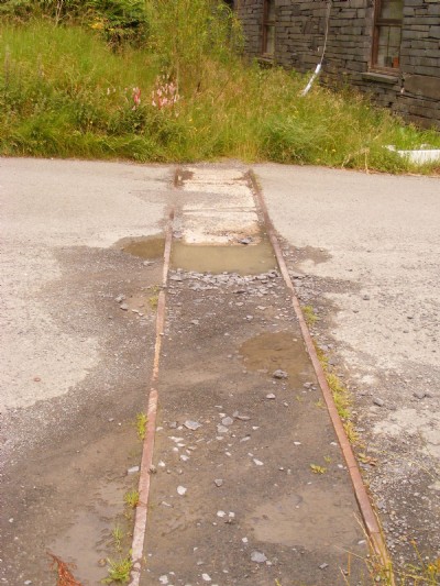 track still in road