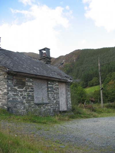 Foel Grochan from quarry office