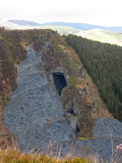 Foel Grochan upper levels