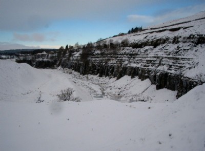 Under snow Dec 2009