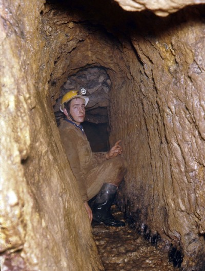 Sough section after coffin level Ca 1970