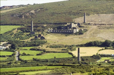 Looking across to New Basset dressing floors in August 1991