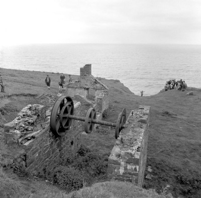 Top of exit incline Nant and Benallt 1985