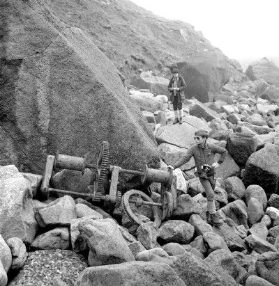 Historic Photographs Of Benallt Manganese Mine
