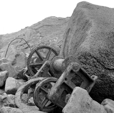 More ironwork from incline tramway 1985