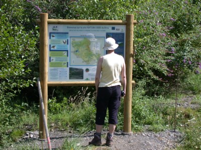 Start of the walk