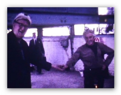 Handing over the motty to the Banksman.