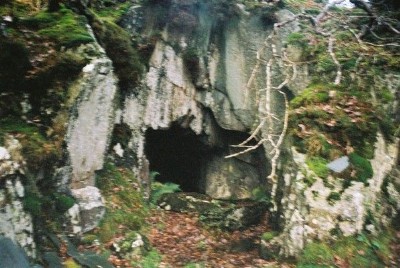 Historic Photographs Of Black Hole (Cathedral Cavern)