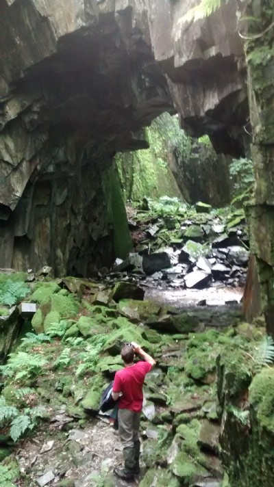 Arch in pit