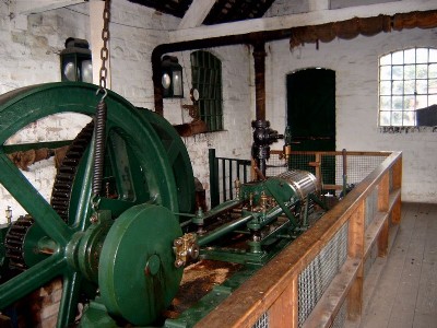 Racecourse Colliery No1  pit steam engine