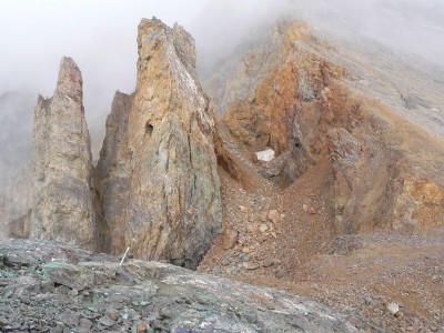 the mine
