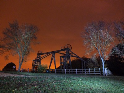 Brinsley - Headstocks By Night (Photo ref 80348)