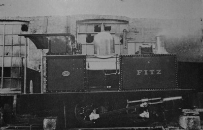 Crich Mineral Railway - Bagnall built loco for Hilts route