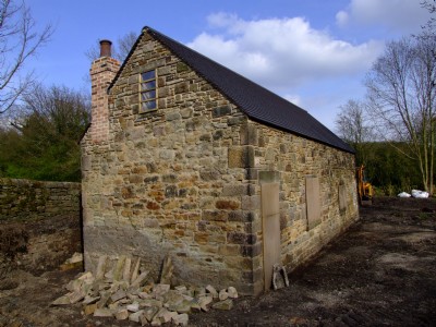 Rear of loco shed - Spring 2008