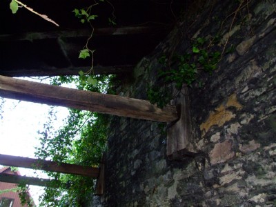 Detail of Bridge at Southern End Bullbridge 07.05.08