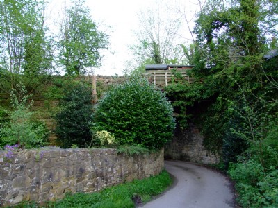 Stone Embank at Sth End of Railway 07.05.08