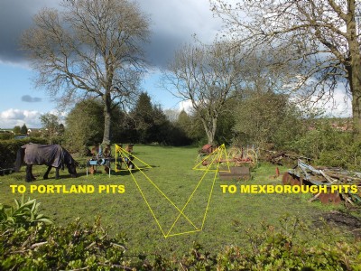 Junction at ashes Farm, Left tpo Portland Right to Mexborough
