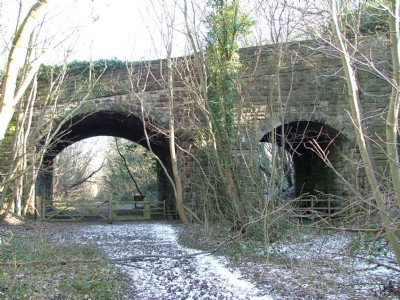 04.03.06 Buckland Hollow Junction, LMS Left, Start of Butterly Rly Right