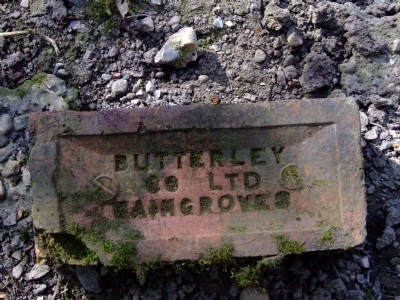 03.04.09 Butterley Co Rly- Brick found on route