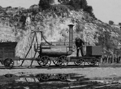 bruntons walking locomotive
