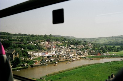 Calstock from the train