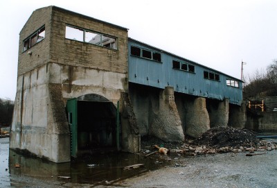 Decline winder shed