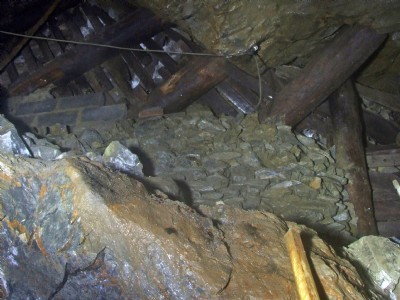 Work 7th and 8th May 2016. Packwalling over the blockwork