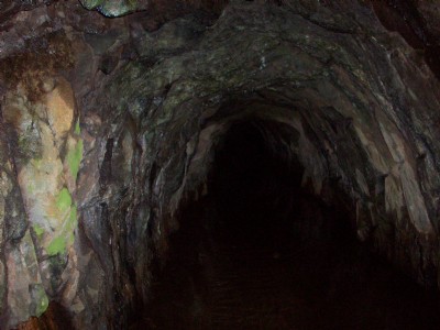 Just inside