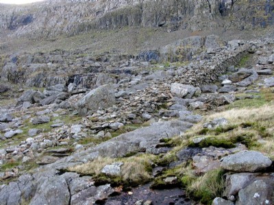 Incline viewed from mill area