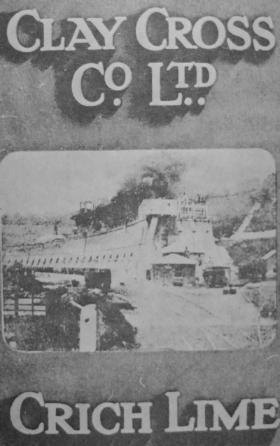 Advertising for the Kilns at Ambergate