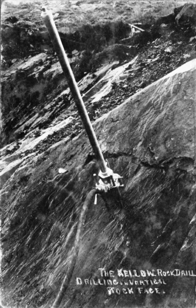 Kellow's Hydraulic Rock Drill