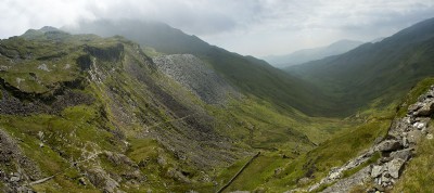 Cwm Croesor from the Rhosydd tramway