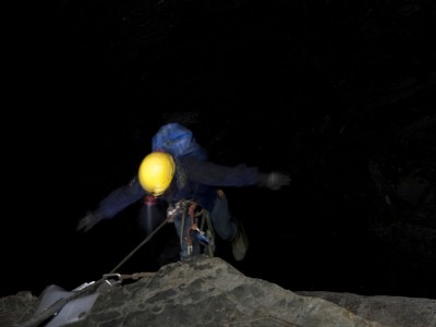 Abseiling 2nd Pitch