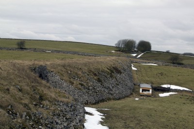 Long abandoned trackbed north of Hurdlow incline. 2010