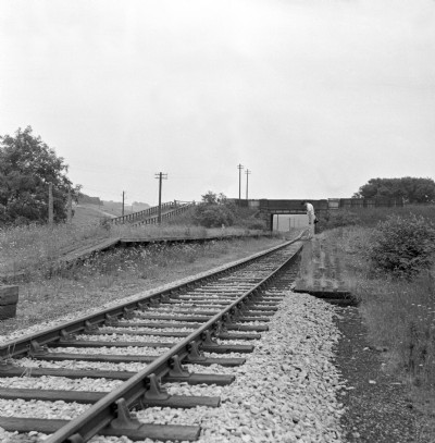Hurdlow Station 1968 looking south.
