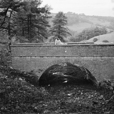 Bridge at foot of Bunsall Incline. About 1966