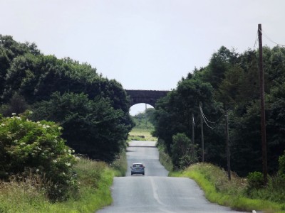 Bridge over road