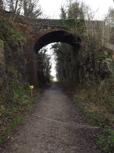 Bridge towards bottom of Middleton Incline