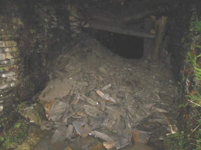 Cwmorthin adit collapse