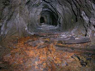 Powder keg, floor C, Cwmorthin back vein