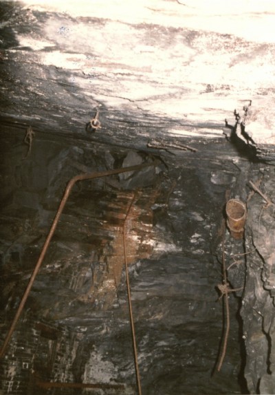 Looking up Incline Drumhouse chamber 1970s