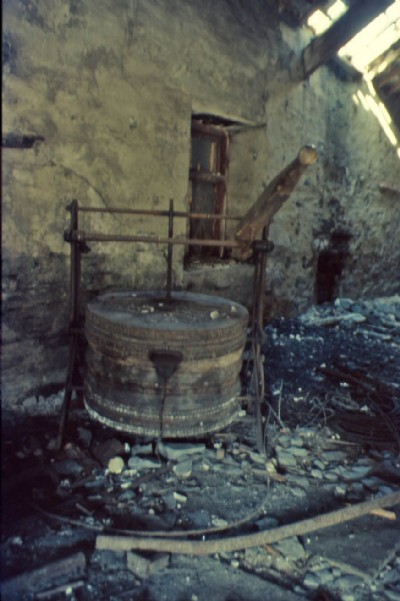 Blacksmith''s Bellows at Cwmorthin Mine