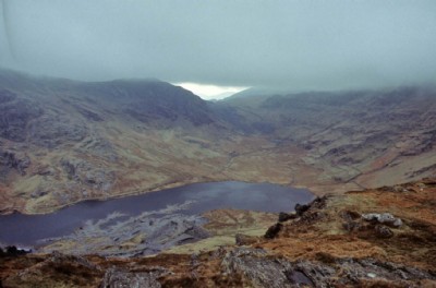 Lynn Cwmorthin and the Tips of Cwmorthin Mine