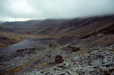 General View over the Cwmorthin Tips