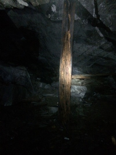 The old prop at the head of the BVI
