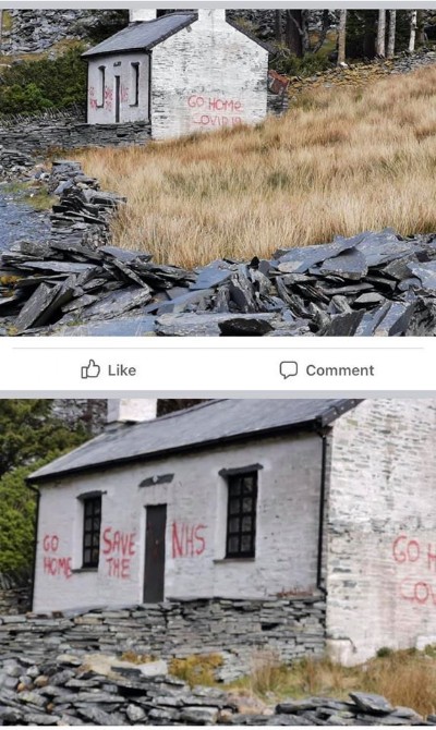 Cwmorthin Graffiti!