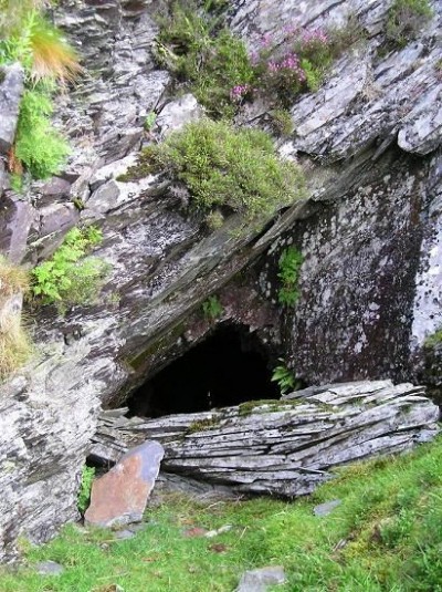 Level above main workings